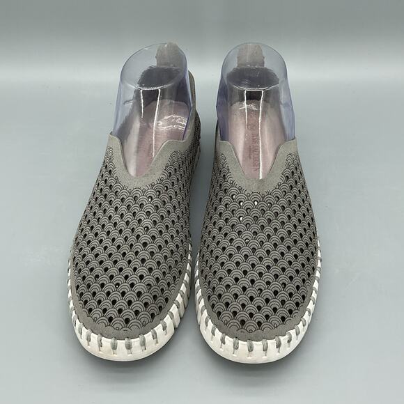 Ilse Jacobson Women’s Tulip 139 Slip on Sneakers Gray Size 8 - Picture 3 of 10